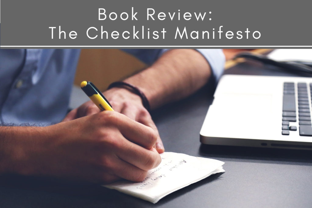 checklist manifesto bulk