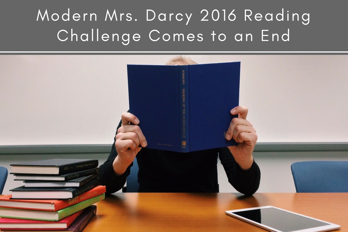 Modern Mrs. Darcy 2016 Reading Challenge Comes to an End Tubarks