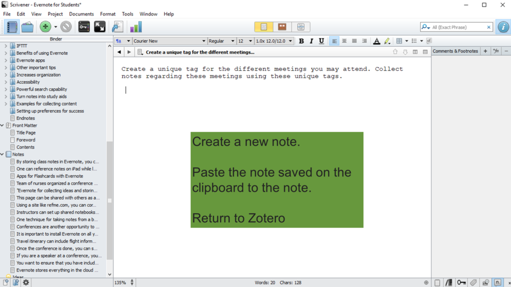 laurie gries using zotero